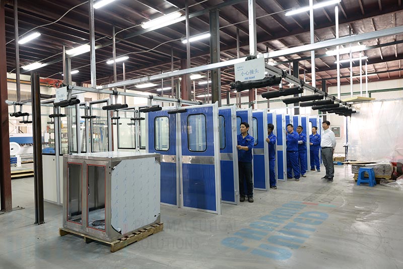 Customizable cleanroom steel door solutions